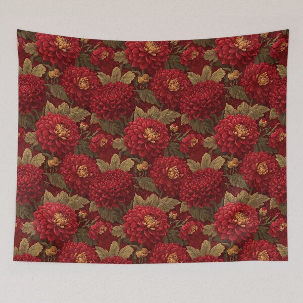 Item preview, Fragrant Dahlias - Tropical Flower Pattern  - Graduation Gifts for girlfriend designed and sold by RoyalStarsPatts.