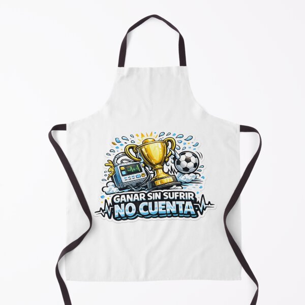 Item preview, Ganar Sin Sufrir No Cuenta - Humor del fútbol argentino Pegatina designed and sold by KawaiiOrbit.
