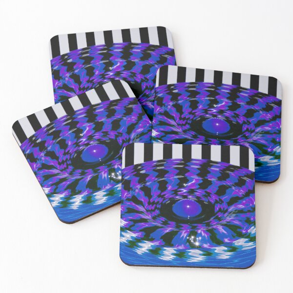Item preview, Electric Liquid Vortex Optical Illusion designed and sold by bubblegoth.