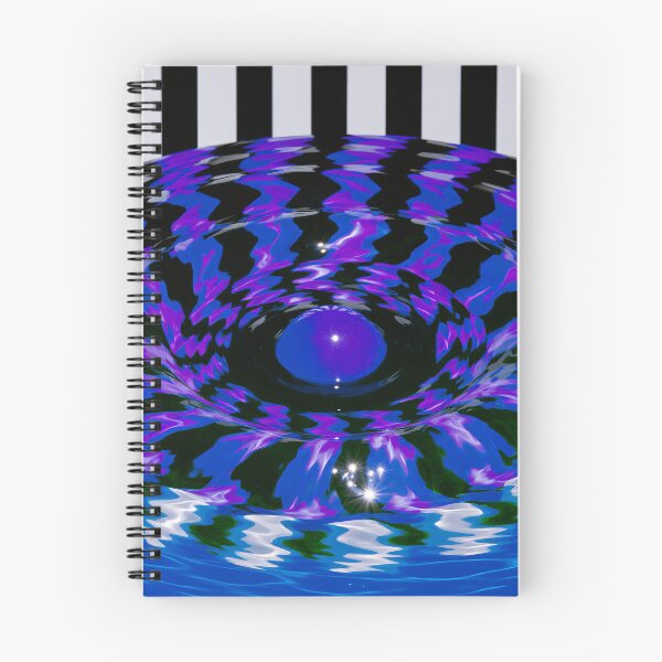 Item preview, Electric Liquid Vortex Optical Illusion designed and sold by bubblegoth.