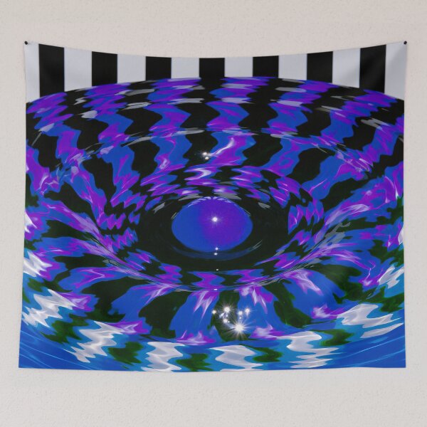 Item preview, Electric Liquid Vortex Optical Illusion designed and sold by bubblegoth.