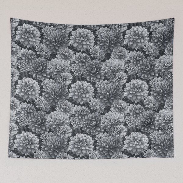 Item preview, Vibrant Dahlias  - Birth Flower Pattern  - Graduation Gifts for boyfriend designed and sold by RoyalStarsPatts.