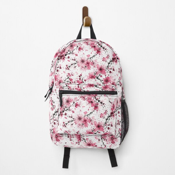 Item preview, Cherry Blossom Splatter Watercolor Expressive Seamless Pattern designed and sold by Inkworksbyshery.