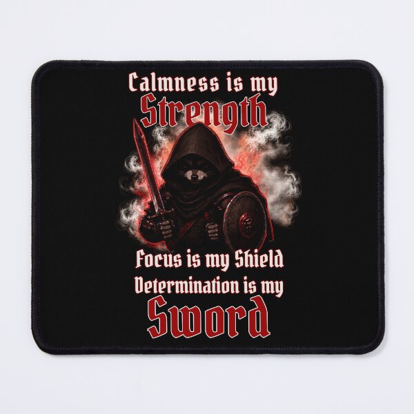 Item preview, Inspirational Raccoon Warrior Focus and Determination designed and sold by Creative-Sanc.