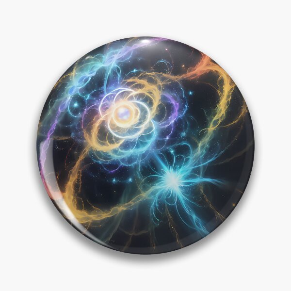 Item preview, Galactic Aurora Nebula Core Fractal Matrix designed and sold by CuteSlothWorld.
