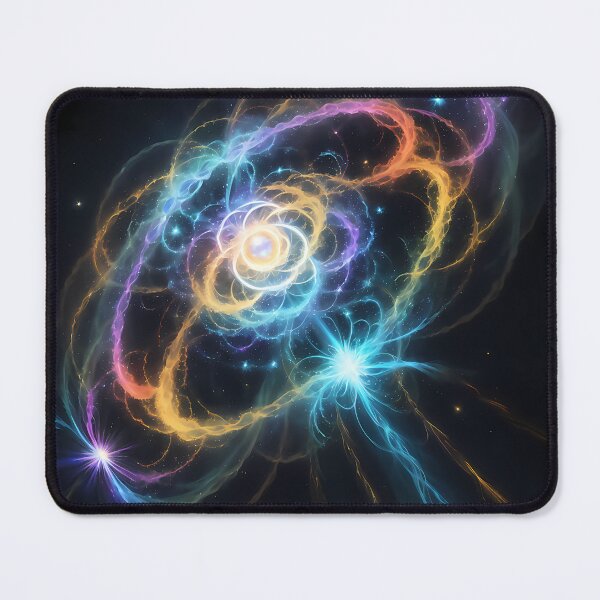 Item preview, Galactic Aurora Nebula Core Fractal Matrix designed and sold by CuteSlothWorld.
