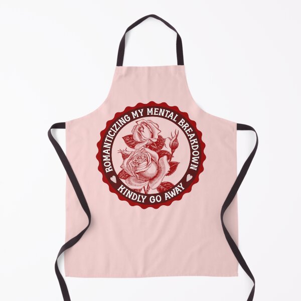 Item preview, Romanticizing My Mental Breakdown Kindly Go Away - Vintage Floral Irony designed and sold by the-Z3nith.