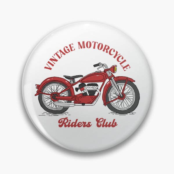 Item preview, Vintage Classic Motorcycle Illustration designed and sold by massingso.