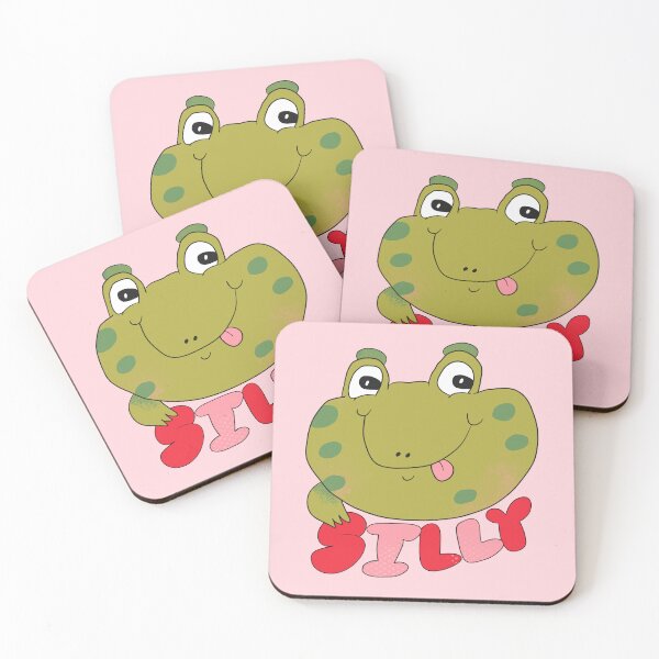 Item preview, Silly Frog (Red) designed and sold by yellowflowerhut.