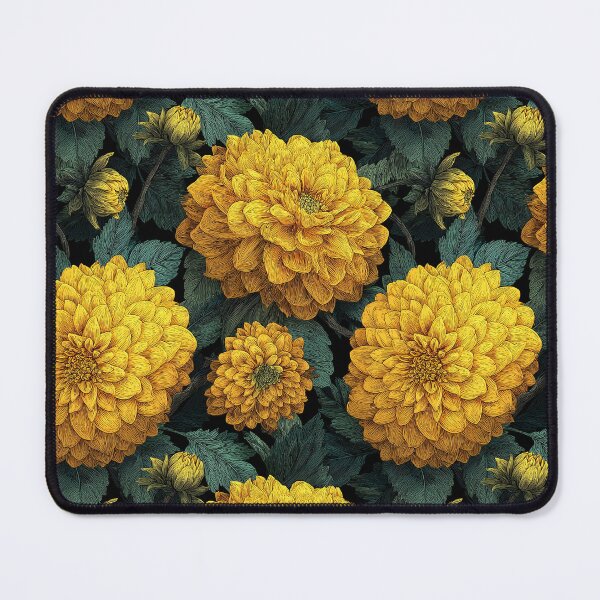 Item preview, Petaled Dahlias - Tropical Flower Pattern - Holiday Gift Sets designed and sold by RoyalStarsPatts.