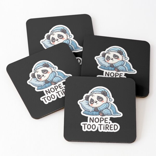 Item preview, Cute Sleepy Panda In Pajamas Cartoon designed and sold by Owcomm.