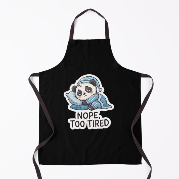 Item preview, Cute Sleepy Panda In Pajamas Cartoon designed and sold by Owcomm.