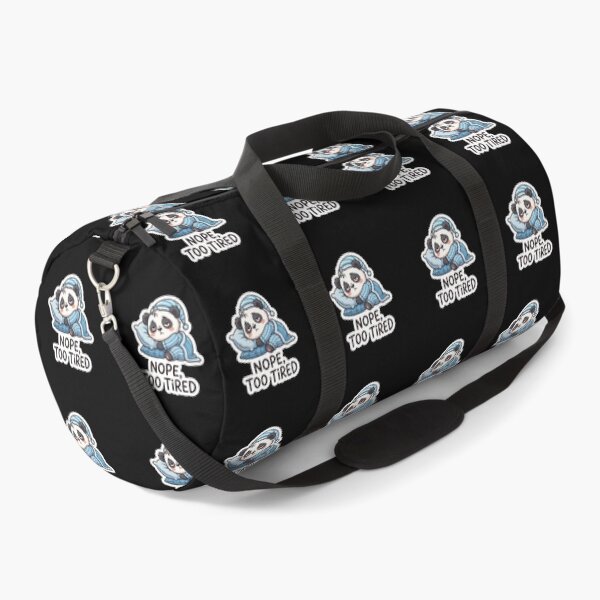 Item preview, Cute Sleepy Panda In Pajamas Cartoon designed and sold by Owcomm.