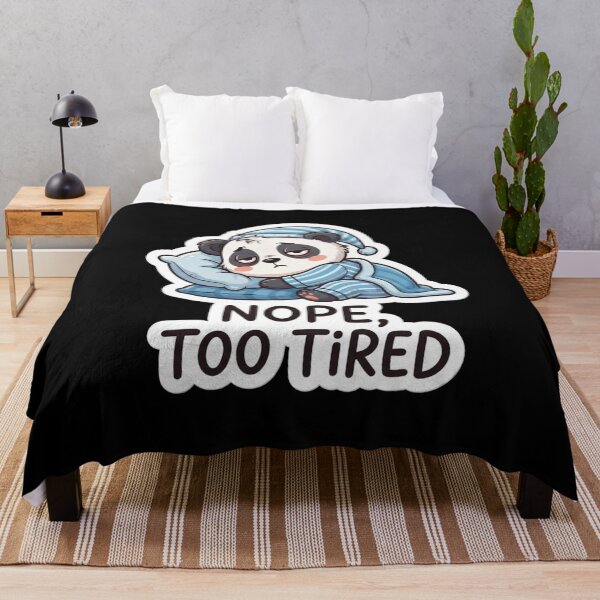 Item preview, Cute Sleepy Panda In Pajamas Cartoon designed and sold by Owcomm.