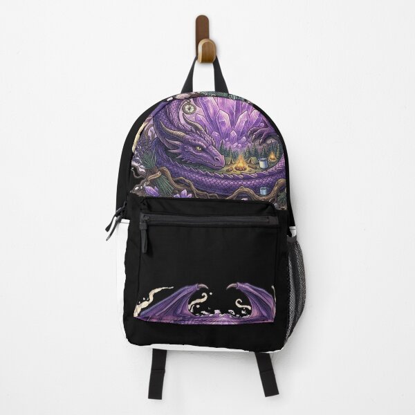 Item preview, Purple Crystal Dragon Fantasy Illustration designed and sold by GrzywaM.