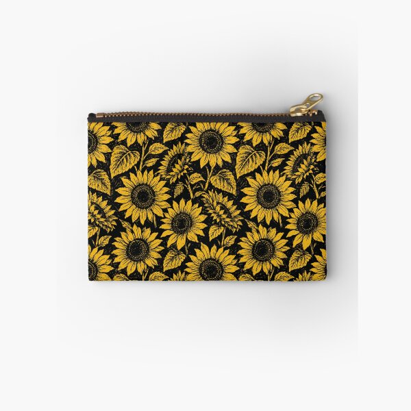 Item preview, Sunflower Linocut Bold Print Graphic Seamless Pattern designed and sold by Inkworksbyshery.