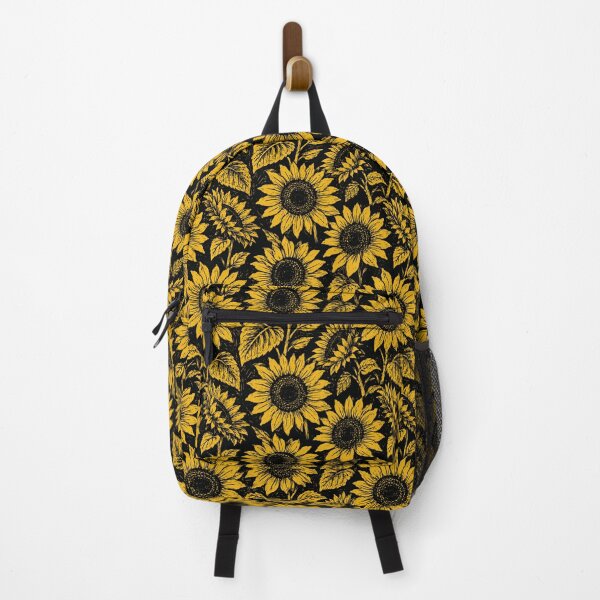 Item preview, Sunflower Linocut Bold Print Graphic Seamless Pattern designed and sold by Inkworksbyshery.