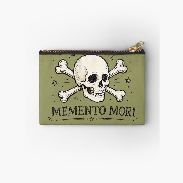 Item preview, Memento Mori: Vintage Skull & Bones Engraving designed and sold by 63Hotpeppers.