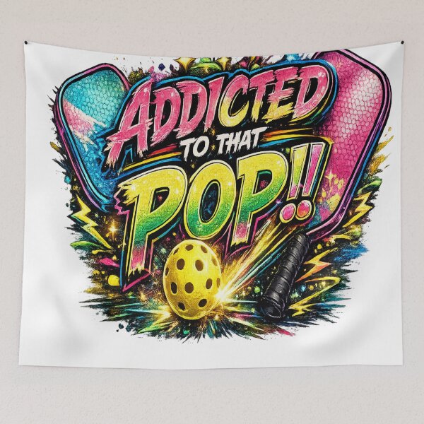 Item preview, Pickleball Addicted To That Pop designed and sold by DazzleKitty.