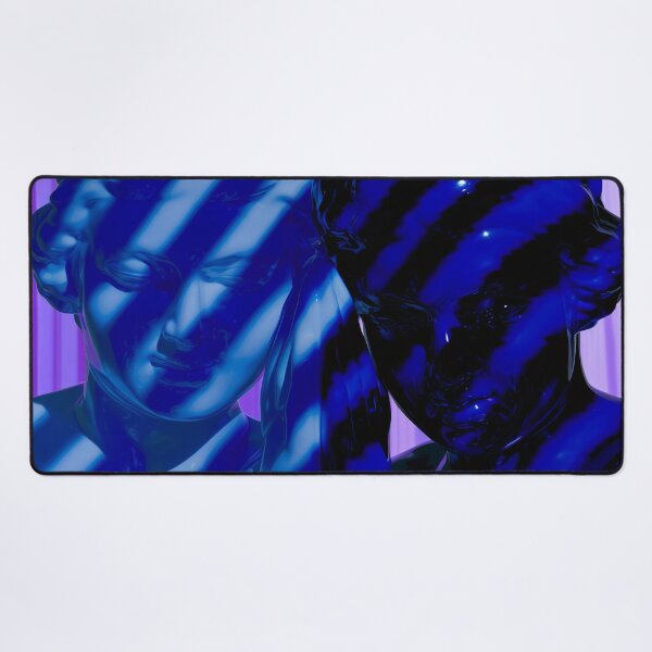 Item preview, Blue Vaporwave Greek Goddesses designed and sold by bubblegoth.