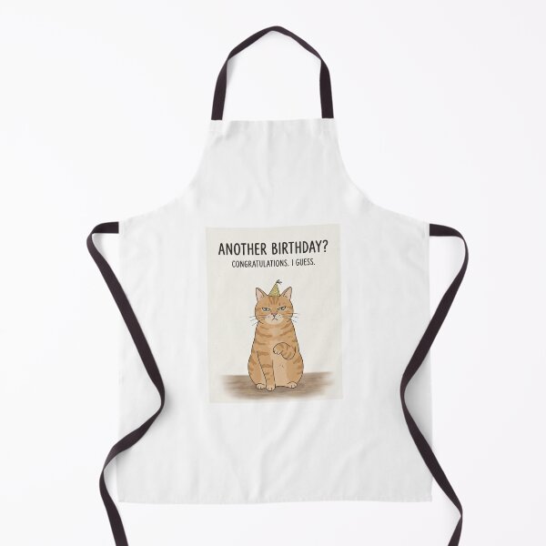 Item preview, Happy birthday funny prank meme gift weird cat satire cats kitten designed and sold by CheeseBlueprint.