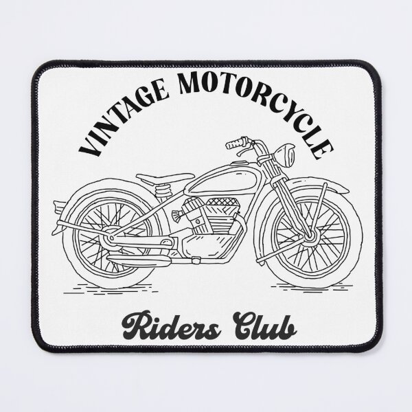 Item preview, Vintage Classic Motorcycle Illustration designed and sold by massingso.