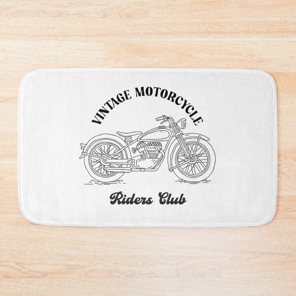 Item preview, Vintage Classic Motorcycle Illustration designed and sold by massingso.