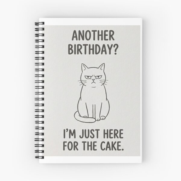 Item preview, Happy birthday  funny prank meme gift weird cat satire cats kitten designed and sold by CheeseBlueprint.