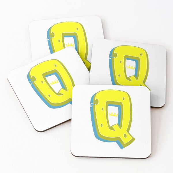 Item preview, Cute Letter Q Crown Sticker | Yellow Alphabet Q Die Cut Sticker | Kids ABC Sticker | Printable Vinyl Decal | Nursery Classroom Decor designed and sold by FUSION STUDIO.