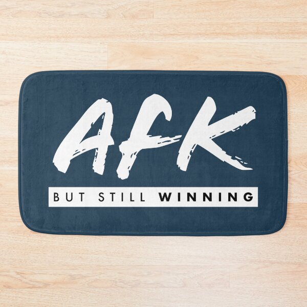 Item preview, AFK But Still Winning Dark – Funny Gamer Humor Gift for Gamers designed and sold by Hello Hobbies.