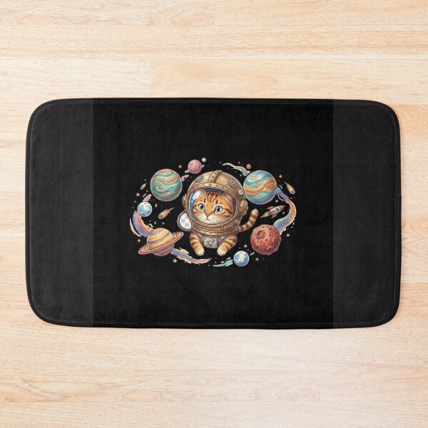Item preview, Astronaut Cat Space Explorer Illustration designed and sold by GrzywaM.