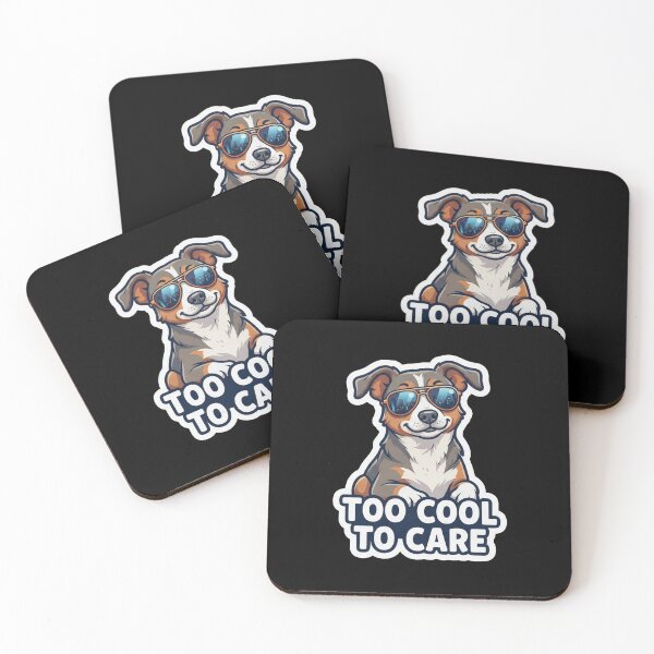 Item preview, Cool Dog Wearing Sunglasses Too Cool designed and sold by Owcomm.