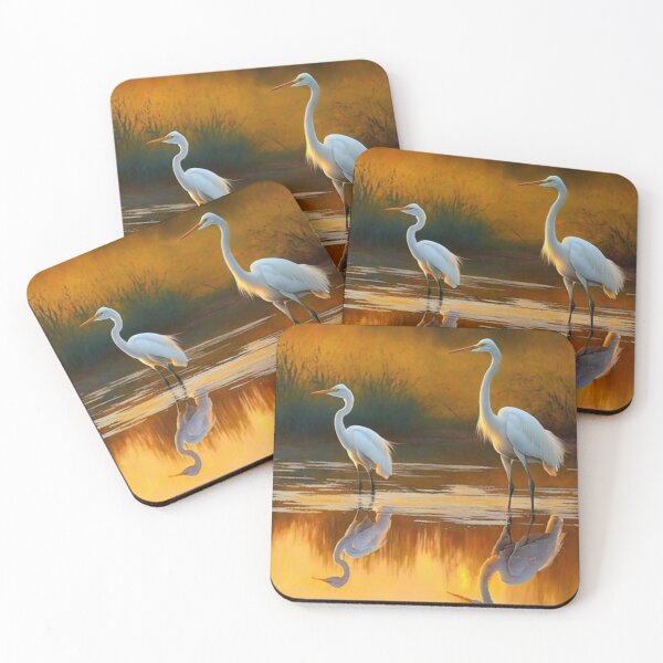 Item preview, Louisiana Great White Egrets in the Marsh designed and sold by GSizzle1.