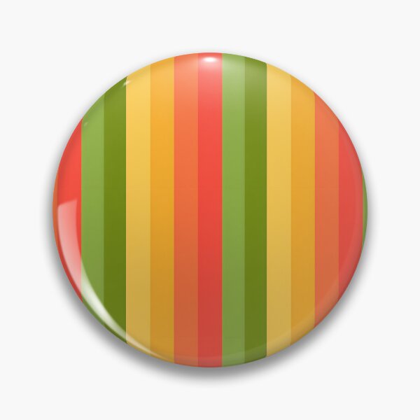 Item preview, Warm spring colour palette stripe design designed and sold by KLflorals.