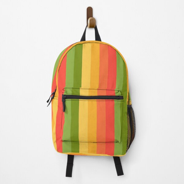 Item preview, Warm spring colour palette stripe design designed and sold by KLflorals.