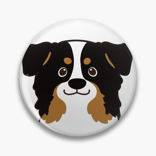 Item preview, Australian Shepherd sitting in front view designed and sold by You Store.