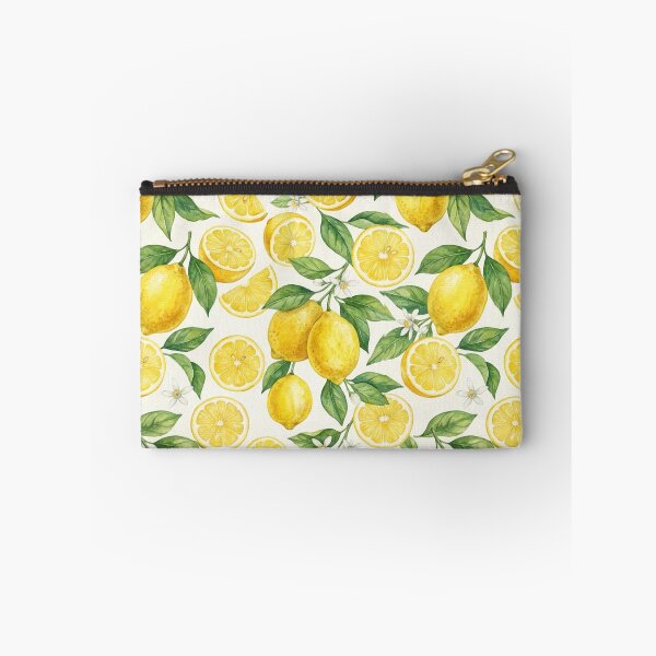 Item preview, Watercolor Lemon Pattern | Seamless Citrus Fruit Botanical Summer Print with Lemon Slices designed and sold by Shivi-designs.