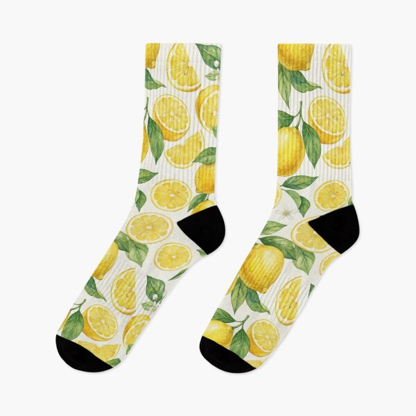 Item preview, Watercolor Lemon Pattern | Seamless Citrus Fruit Botanical Summer Print with Lemon Slices designed and sold by Shivi-designs.
