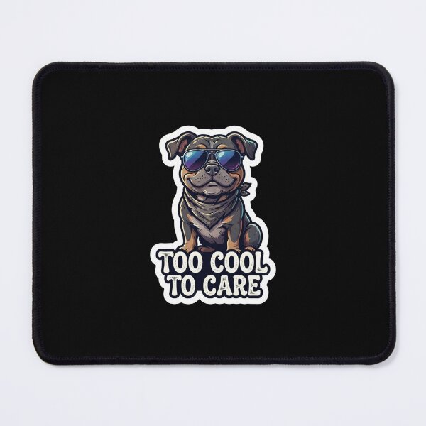 Item preview, Cool Bulldog Wearing Sunglasses Too Cool designed and sold by Owcomm.