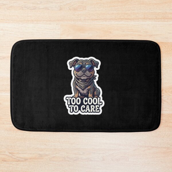 Item preview, Cool Bulldog Wearing Sunglasses Too Cool designed and sold by Owcomm.