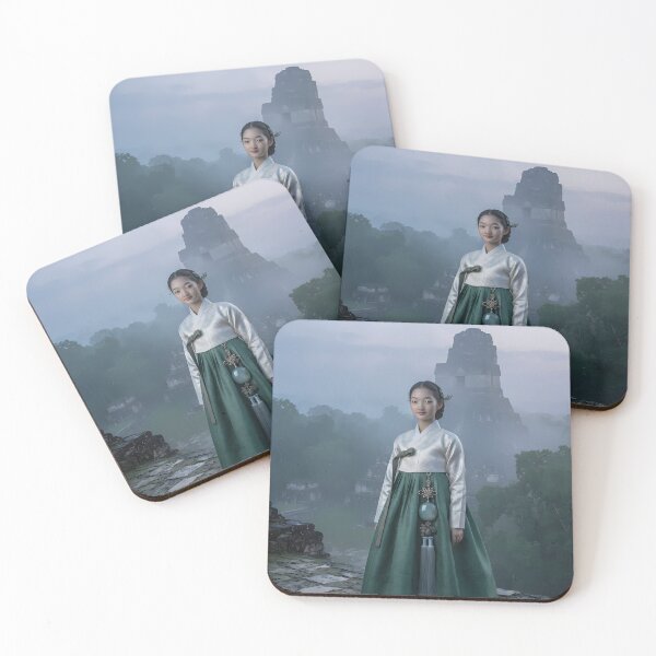 Item preview, Mist of Tikal: Ethereal Hanbok in the Mayan Jungle designed and sold by SOOstudio73.