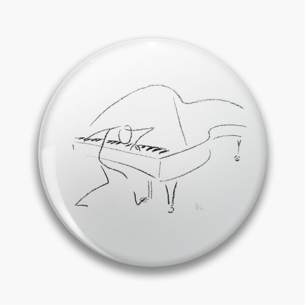 Item preview, An improvised impression of jazz pianist Keith Jarrett designed and sold by Asterisk-a.