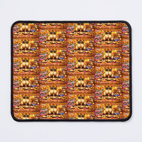 Item preview, Siamese Kitten Nursery Dreamscape – Cozy Cat Art designed and sold by The Art Queen Of Michigan .
