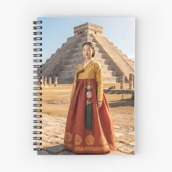 Item preview, Sunstone of Maya: Royal Hanbok at Chichén Itzá designed and sold by SOOstudio73.