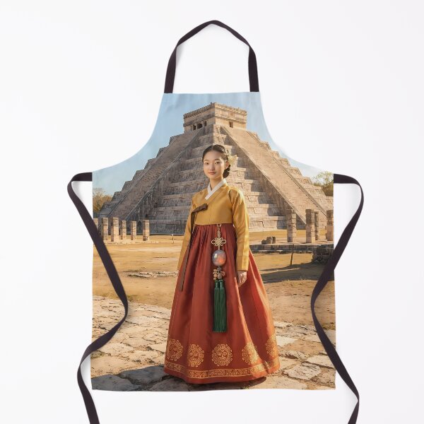 Item preview, Sunstone of Maya: Royal Hanbok at Chichén Itzá designed and sold by SOOstudio73.
