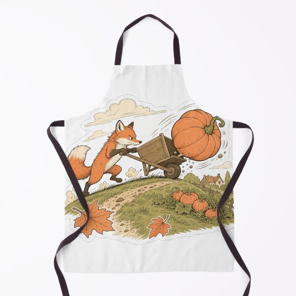Item preview, Pumpkin Patch Wheelbarrow Escape Sticker designed and sold by AzottoShop.