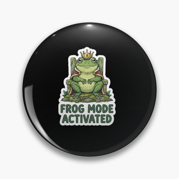 Item preview, Frog King Sitting on Royal Throne designed and sold by Owcomm.