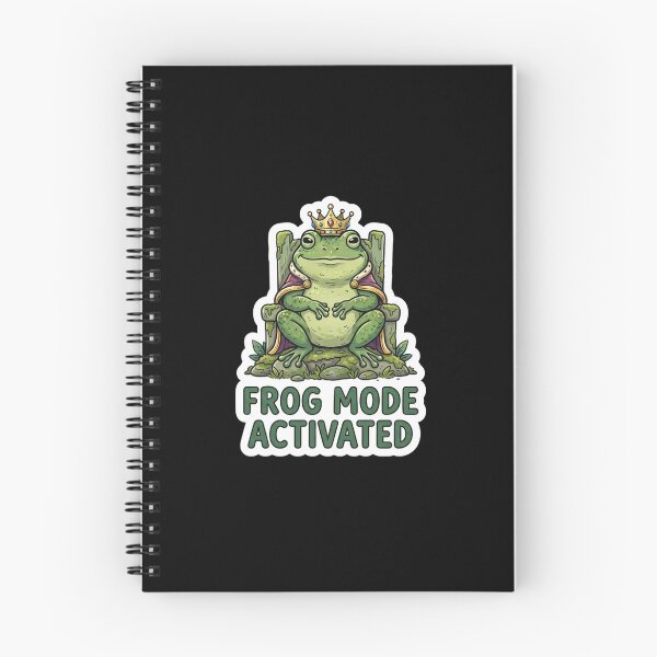 Item preview, Frog King Sitting on Royal Throne designed and sold by Owcomm.