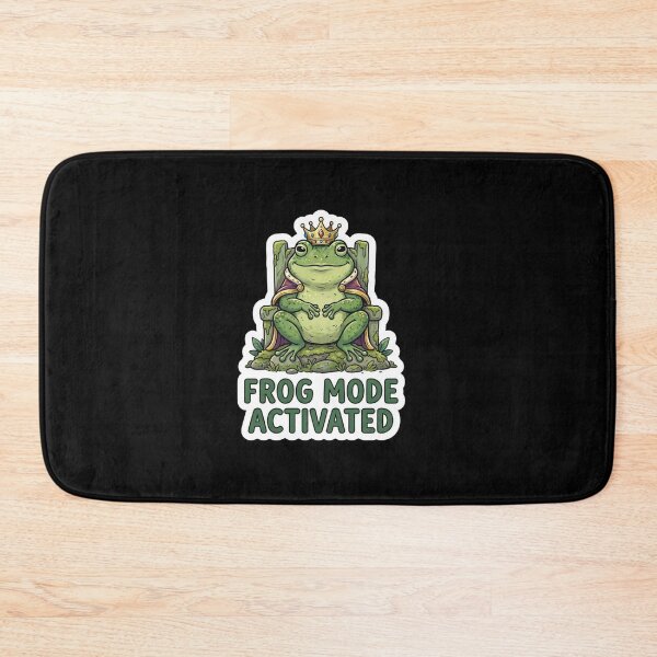 Item preview, Frog King Sitting on Royal Throne designed and sold by Owcomm.