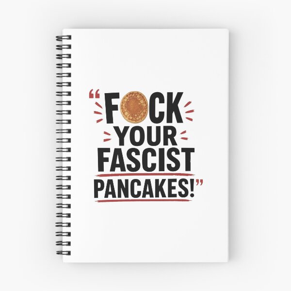 Item preview, Fck Your Fascist Pancakes -  Political Statement designed and sold by RafaelScherer.